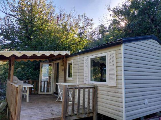 camping bonneval Jaujac Esterno foto